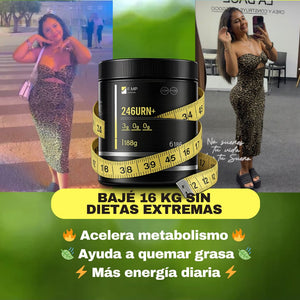 🔥24BURN+ Activa tu metabolismo y apoya tu pérdida de peso
